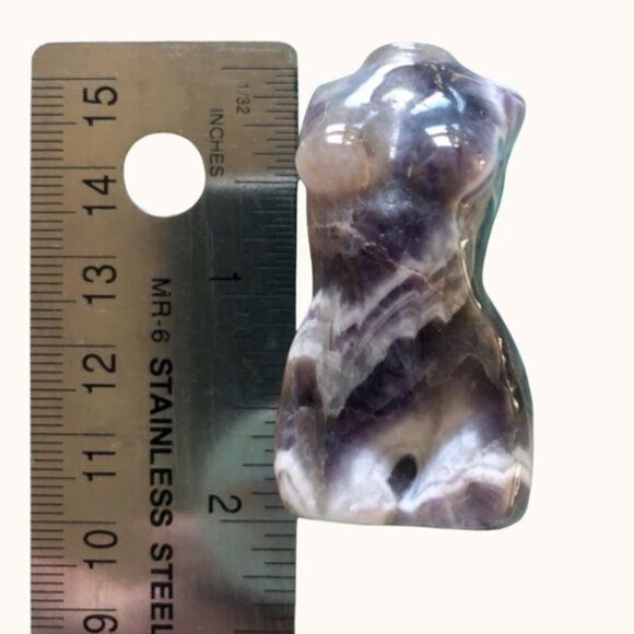 NWOT⭐ Chevron Amethyst Female Carving - Picture 8 of 12